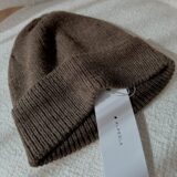 Czapka beanie z wełny baby alpaca