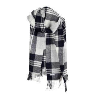 Kraciasty szal z alpaki